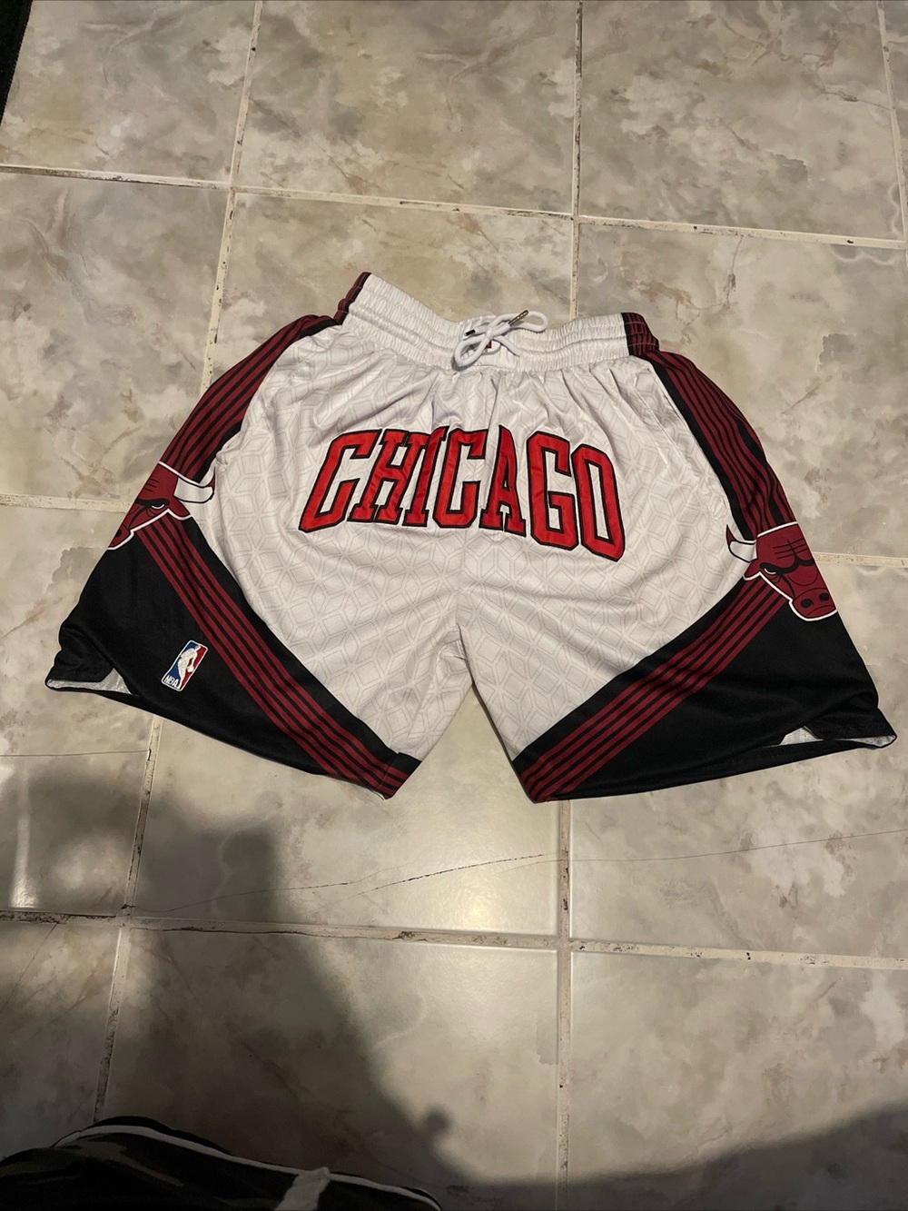 Chicago Bulls Embroidered Shorts SZ Small Just Don
